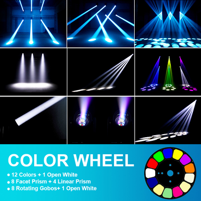 200W LED cabeza móvil Ip66 haz de exteriores resistente al agua Dj evento concierto cabeza móvil luz de escenario