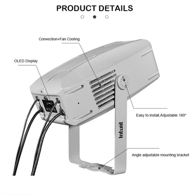 Proyector de logotipo Gobo para publicidad con lámpara de ondas de agua dinámica azul IP65 para exteriores, LED, efecto de escenario oceánico, ondulación