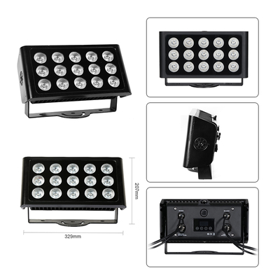 RGBW Fuera IP65 Impermeable 80W LED Color de la ciudad Pared de lavadora de luces para el evento de la fiesta