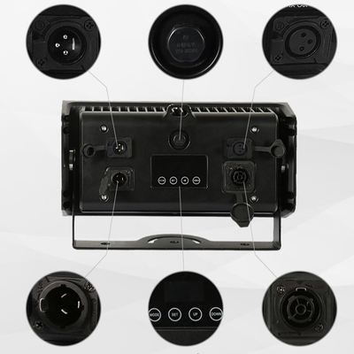 RGBW Fuera IP65 Impermeable 80W LED Color de la ciudad Pared de lavadora de luces para el evento de la fiesta