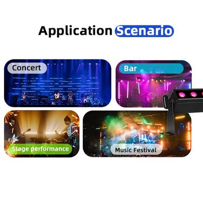 24*2W RGBW 4in1 Bar de lavadora de paredes con led