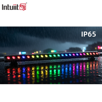 Luz de pared LED RGBW impermeable IP65, 24*2W, cuerpo de lámpara de aluminio para exteriores, para jardín y paisaje de edificios de gran altura