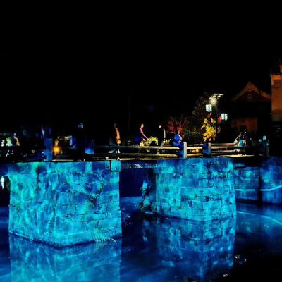 Luz de onda de agua profesional de 100W Luz de onda de agua LED para la decoración de la boda de Navidad Proyector de agua Dmx