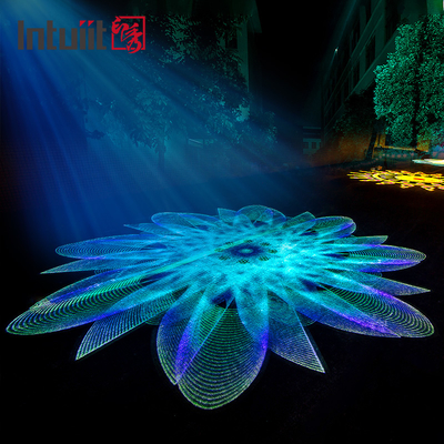 Proyecto de proyección de logotipo Gobo LED de 200 W de resistencia al agua para la publicidad exterior