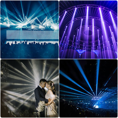 Foco móvil LED IP66 de 200W, luz de haz móvil impermeable, DMX para DJ, bar, discoteca, iluminación de escenario