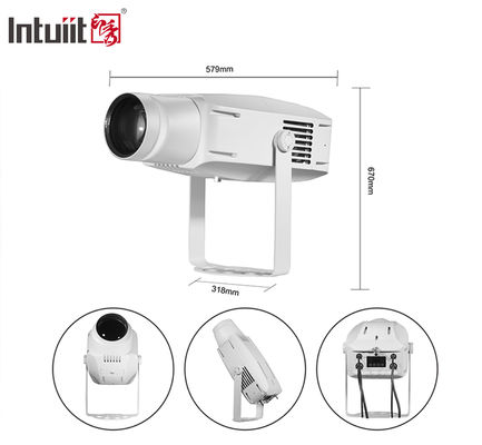 Proyector de logotipos LED de 400W para exteriores IP65 con efecto de onda de agua para publicidad, resistente a la intemperie