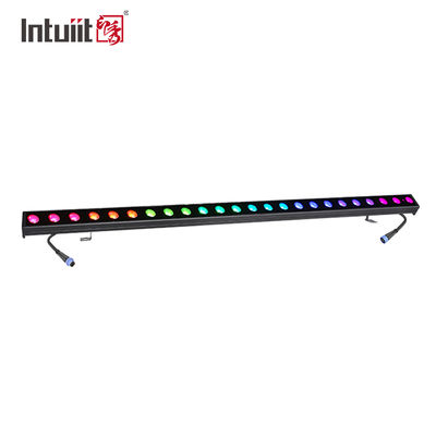24*2W LED Pared de lavadora luz exterior IP65 impermeable RGBW colorido de la construcción de pared de lavadora luces