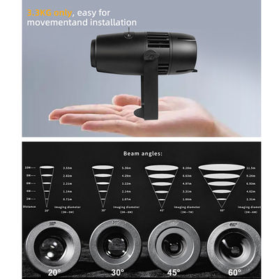 60w LED IP65 Waterproof Advertising Projection Lamp Outdoor Gobo Projector