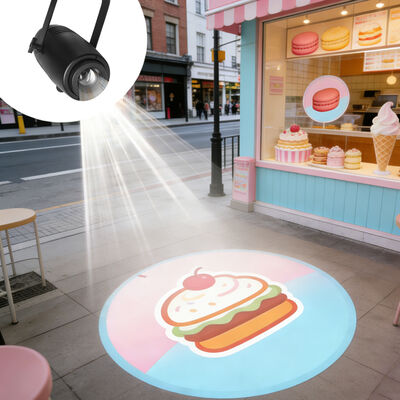 60w LED IP65 Waterproof Advertising Projection Lamp Outdoor Gobo Projector