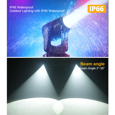 LED IP66 CMY 280W BSW Foco móvil de cabeza móvil con haz, spot y wash para eventos y escenarios