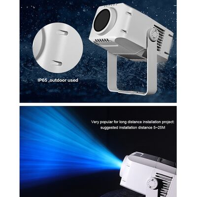 IP65 Proyector LED rotativo impermeable de 100W - Luz Gobo de aleación de aluminio para publicidad de logotipos personalizados y marca exterior