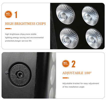 LED exterior 6x5W RGBW 4in1 Lámparas de color de la ciudad de lavado DMX512/Control automático para DJ discoteca club de fiesta