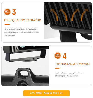 LED IP65 Inodoro para exteriores 80w RGBW 4 en 1 Lámparas de color de la ciudad de lavado DMX512/Control automático para DJ Disco Party Club