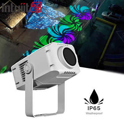 Proyector Gobo de 100W IP65 Inodoro Proyector Gobo Logotipo personalizado Proyector Gobo para exteriores Iluminación publicitaria de parques