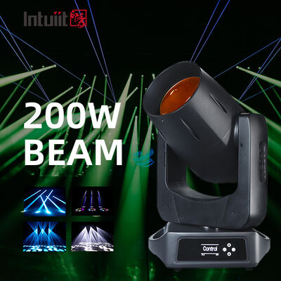 IP66 a prueba de agua 200W luz LED de haz de luz de cabeza móvil DMX512 Control