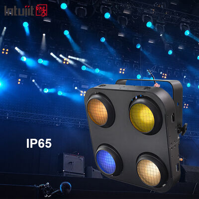 LED 4x90W 2 en 1 Luz de persianas de ámbar blanco caliente para DJ Bar / boda / escenario al aire libre DMX512