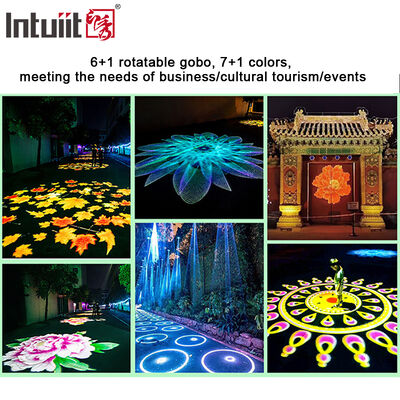 Proyector Gobo personalizable de 400w Ip65 impermeable logotipo personalizado lámpara LED luz publicitaria