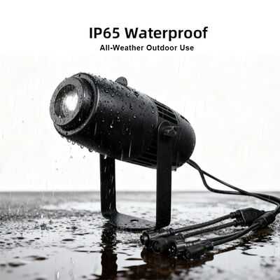 Gobo Projector Custom Logo Projection Light Outdoor Waterproof 60W LED Advertising Lights for Business Branding