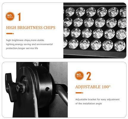 High Power RGBW 4 in 1 1500W Led Wall Washer Light for Wedding Party and Landscape Architectures