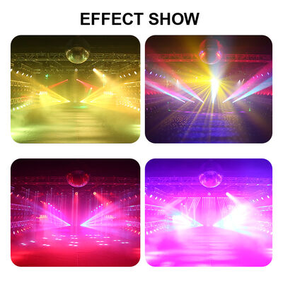 Profesional 37x10W RGBW 4in1 LED Zoom Wash Moving Head Light DMX512 Iluminación de escenario para DJ Disco Event Show de fiesta de boda