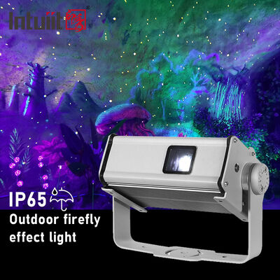 Profesional IP65 impermeable 13W RGB luz láser de jardín proyector de estrella luciérnaga para paisaje navideño fiesta de vacaciones decoración al aire libre