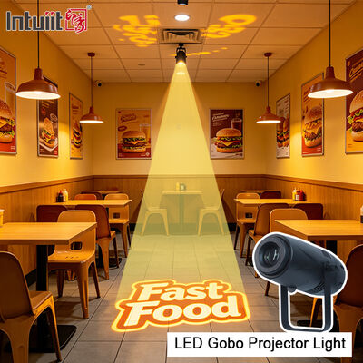 Lámpara de proyección de logotipo de imagen personalizada de 40W LED para decoración de restaurantes de bodas