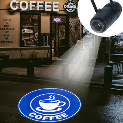 Luz de proyector de logotipo LED 40W Gobo proyector de luz giratoria