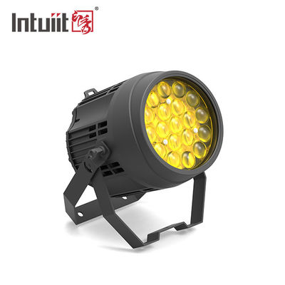 4 en 1 luz LED para lavado de exteriores IP65 resistente al agua 217W RGBW Dmx COB Zoom LED Par Can Light