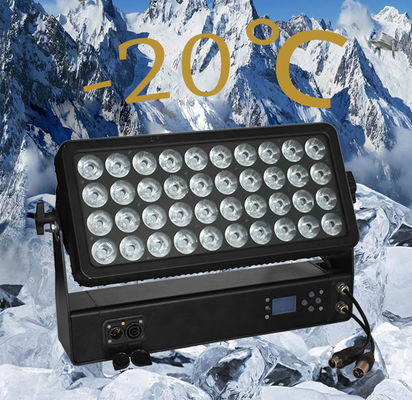Lámpara de lavado de pared LED de 400W RGBW 4in1 de aleación de aluminio IP65 DMX512