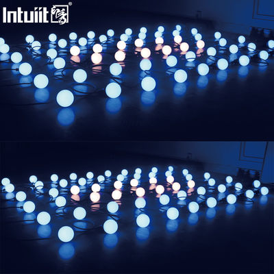 Iluminación navideña Luz de bombilla LED Pixel Luz de bombilla LED impermeable Dmx Rgbw Luz de bombilla LED de Navidad
