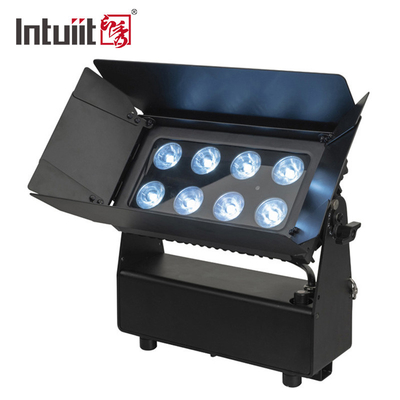 Luces de escenario LED con pilas DMX512 para concierto RGBW Uplight