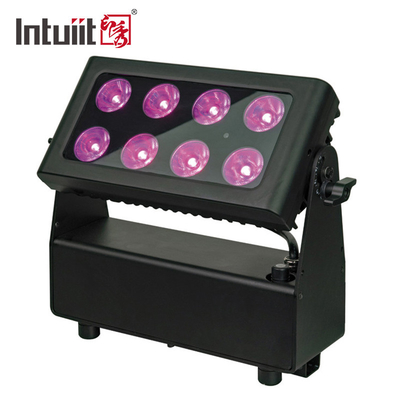 Luces de escenario LED con pilas DMX512 para concierto RGBW Uplight