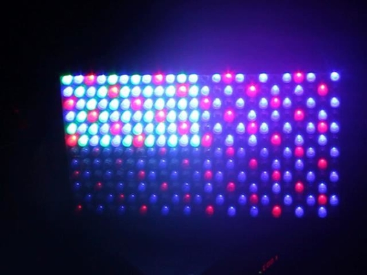 El disco RGB DMX de DJ llevó la luz del panel 415 x 250 milímetros para la iluminación de las bambalinas