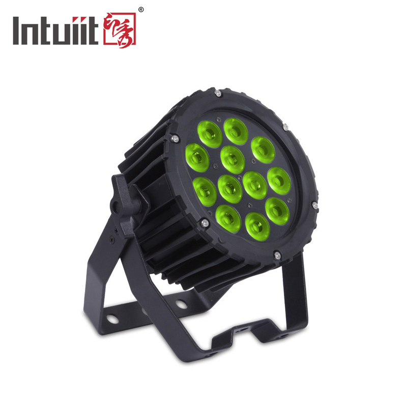 RGB 3 en 1 Parcan delgado 12*3W de la luz plana del par de Dmx de la etapa del LED para el partido del disco de Dj