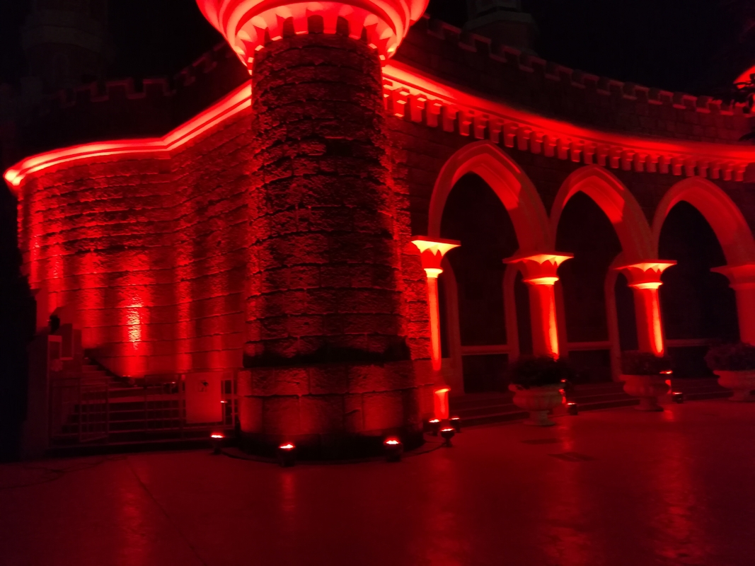 El proyecto del castillo de la historieta de Fantawild llevó la luz 82W de la etapa para la barra de luz llevada del punto de la lavadora de la pared