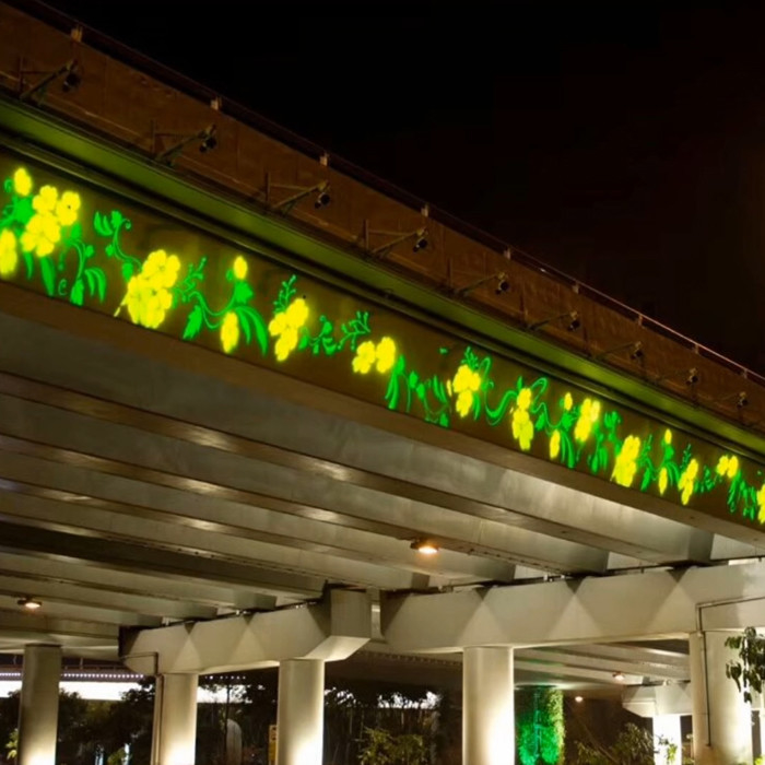 Alta potencia 200W Efecto de flujo de onda de agua Efecto de proyector LED Iluminación de escenario exterior
