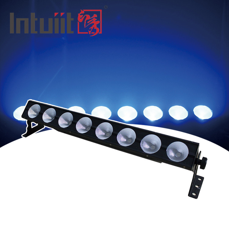 8*15W Rgb 3in1 barra de zoom LED Pixel luz arco iris efecto zoom barrido lavado escenario concierto boda