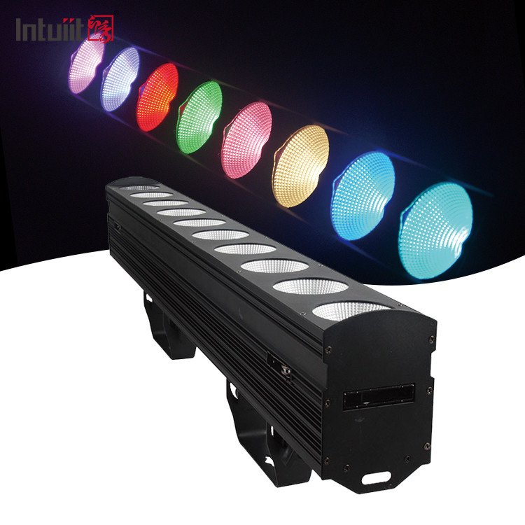 15W COB RGB 3 en 1 Led Luz de escenario con DMX luces de escenario pared bar LED luces discoteca para el club nocturno espectáculo de escenario discoteca