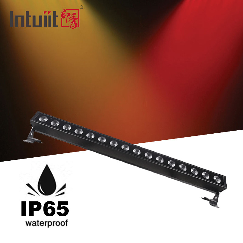 IP65 16 * 5w RGBW Led Luz de escenario con DMX512 luces de escenario pared bar LED luces discoteca