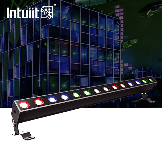 3000K RGBW 4 en 1 Luzes de escenario de DJ Bar Led Lavadora de luz para la fiesta de la iglesia de la boda
