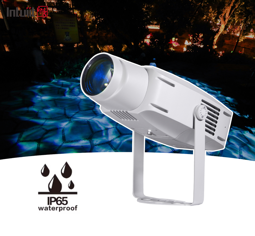 400W Proyector de Gobo Led Exterior Proyector de Logotipo de Alta Resolución Invernadero Luces de Gobo Exteriores