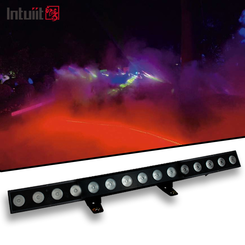 15*10Watt Edificio exterior IP65 Barra resistente al agua Pixel DMX512 RGBWA-UV 6IN1 Luz de lavadora de pared LED