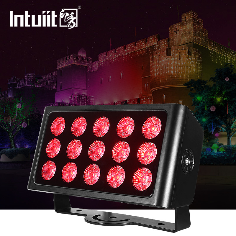 Iluminación de inundación al aire libre 80w resistente al agua 15pcs 4in1 Rgbw Led City Color Wash Light