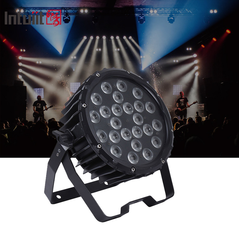 Luz de escenario profesional 82W RGB 24*Tri-3W para interiores DMX512