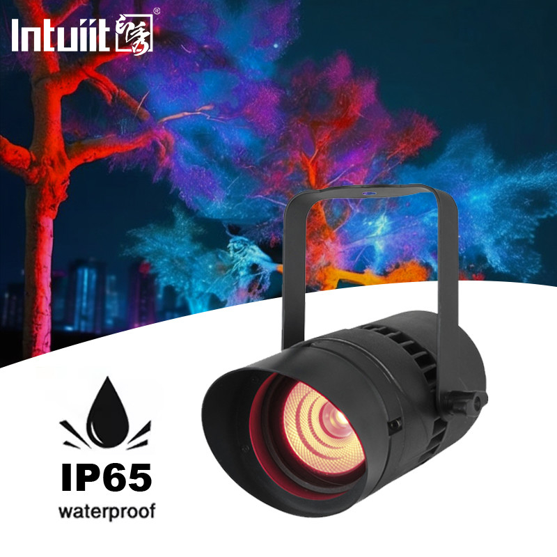 15w 4in1 COB Tree Spotlights Fuera IP65 resistente al agua RGBW luces de césped LED coloridas luces de jardín paisaje