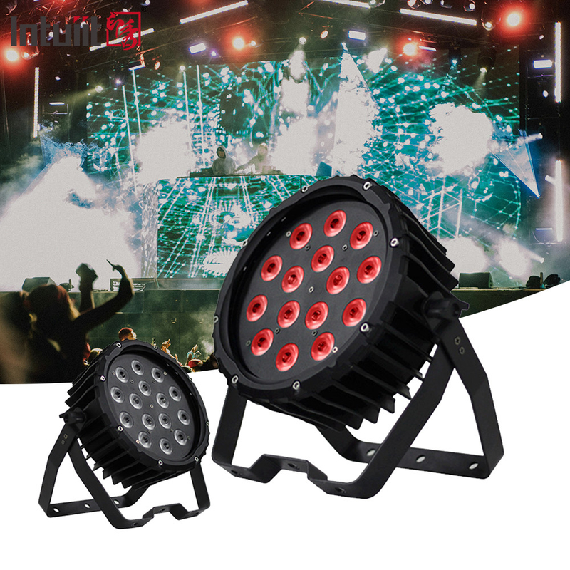 90w RGBW DMX512 4 en 1 LED Par Lights Efecto de iluminación de escenario para DJ Disco Bar Party