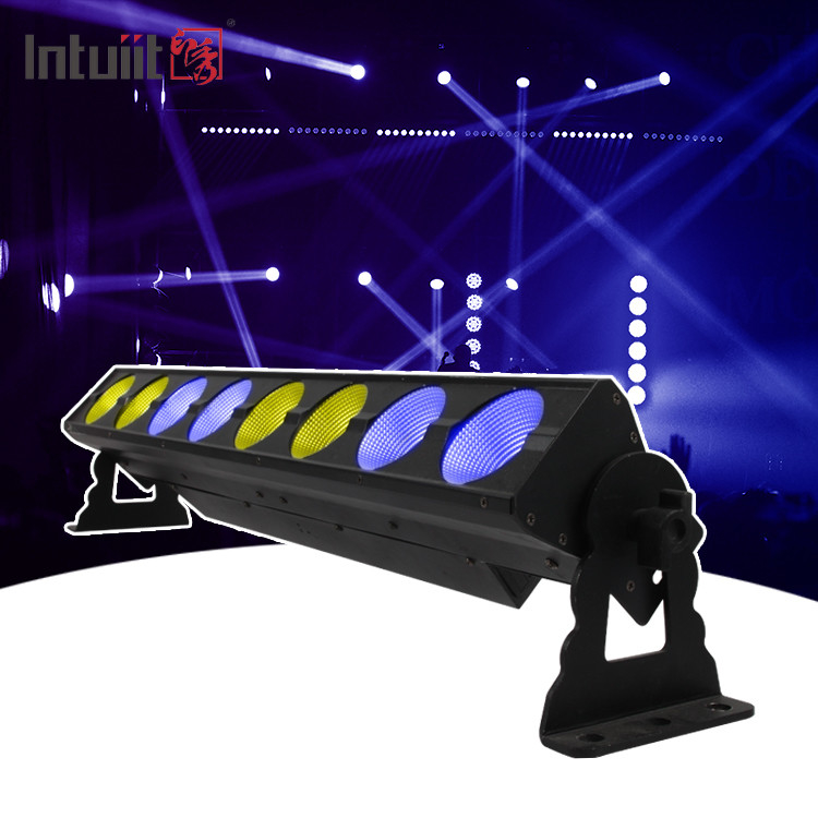 8x15W Indoor Led Strip Pixel Bar Wash 3in1 Rgb Led Wall Washer Lights para el concierto de escenario boda
