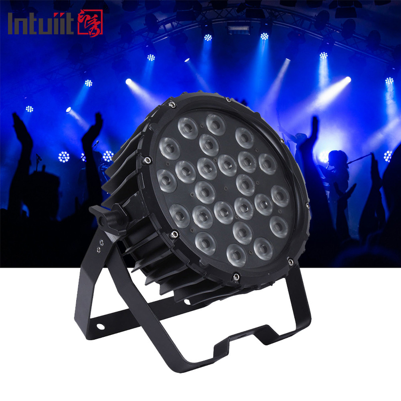 Aluminio 82W RGB Led Par Light LED DMX Flat Par Light Ultra Thin LED Light para escenarios