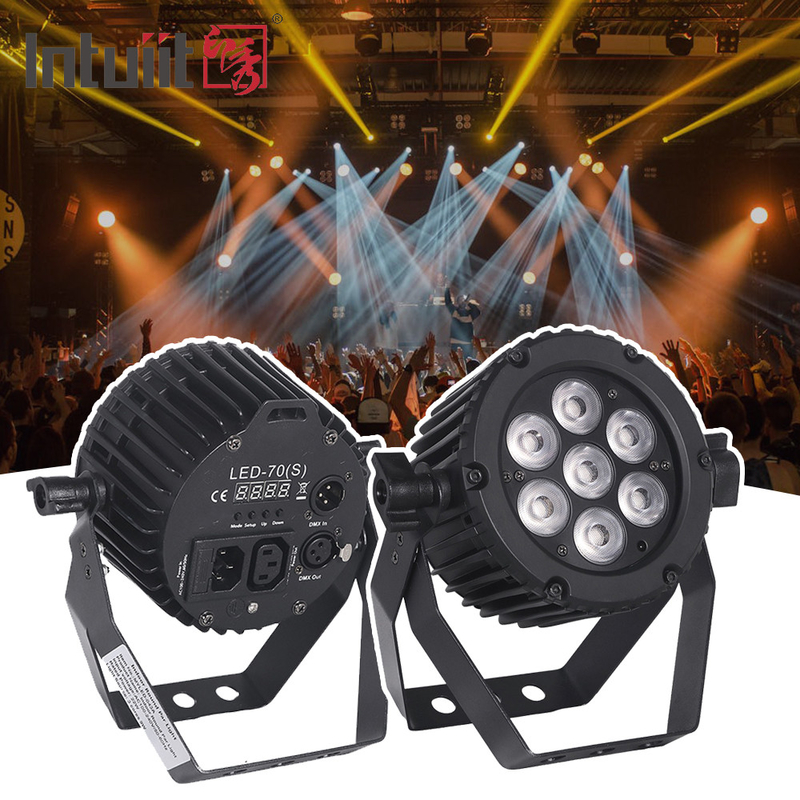 DMX Control LED Par Light 22W RGBW DJ Par Iluminación de escenario Luces de fiesta