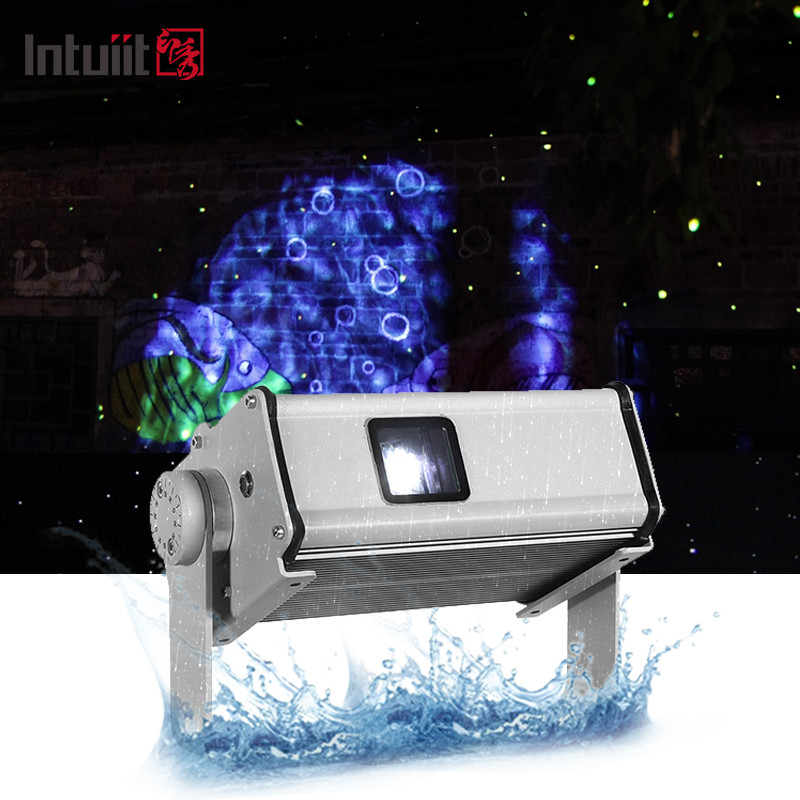 LED exterior impermeable dinámico luz de proyección láser estrella de la luciérnaga Parque paisaje de césped atmósfera de decoración láser luz